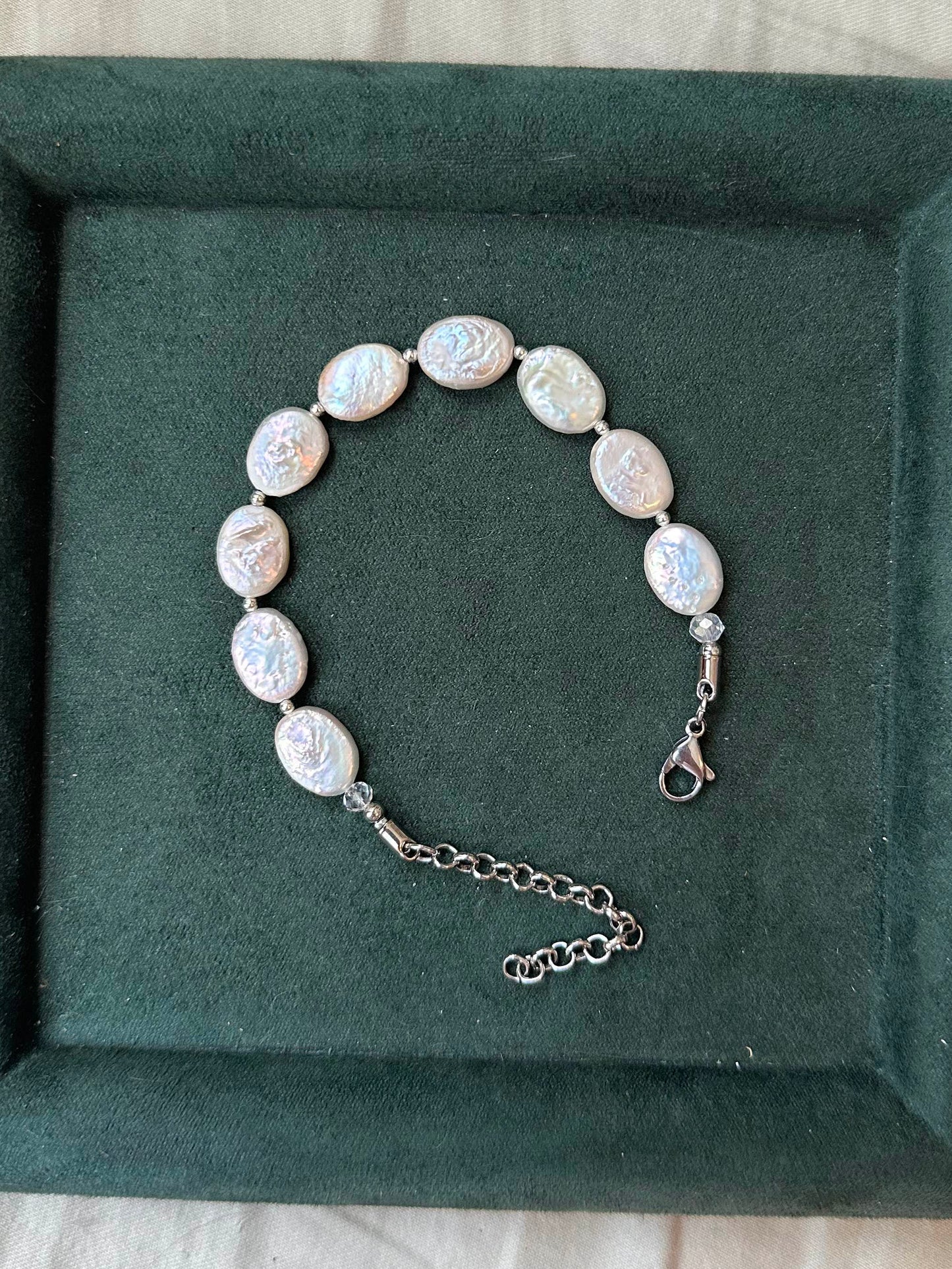 Coin Pearl Bracelet