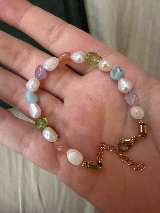 Funfetti Pearl Bracelet
