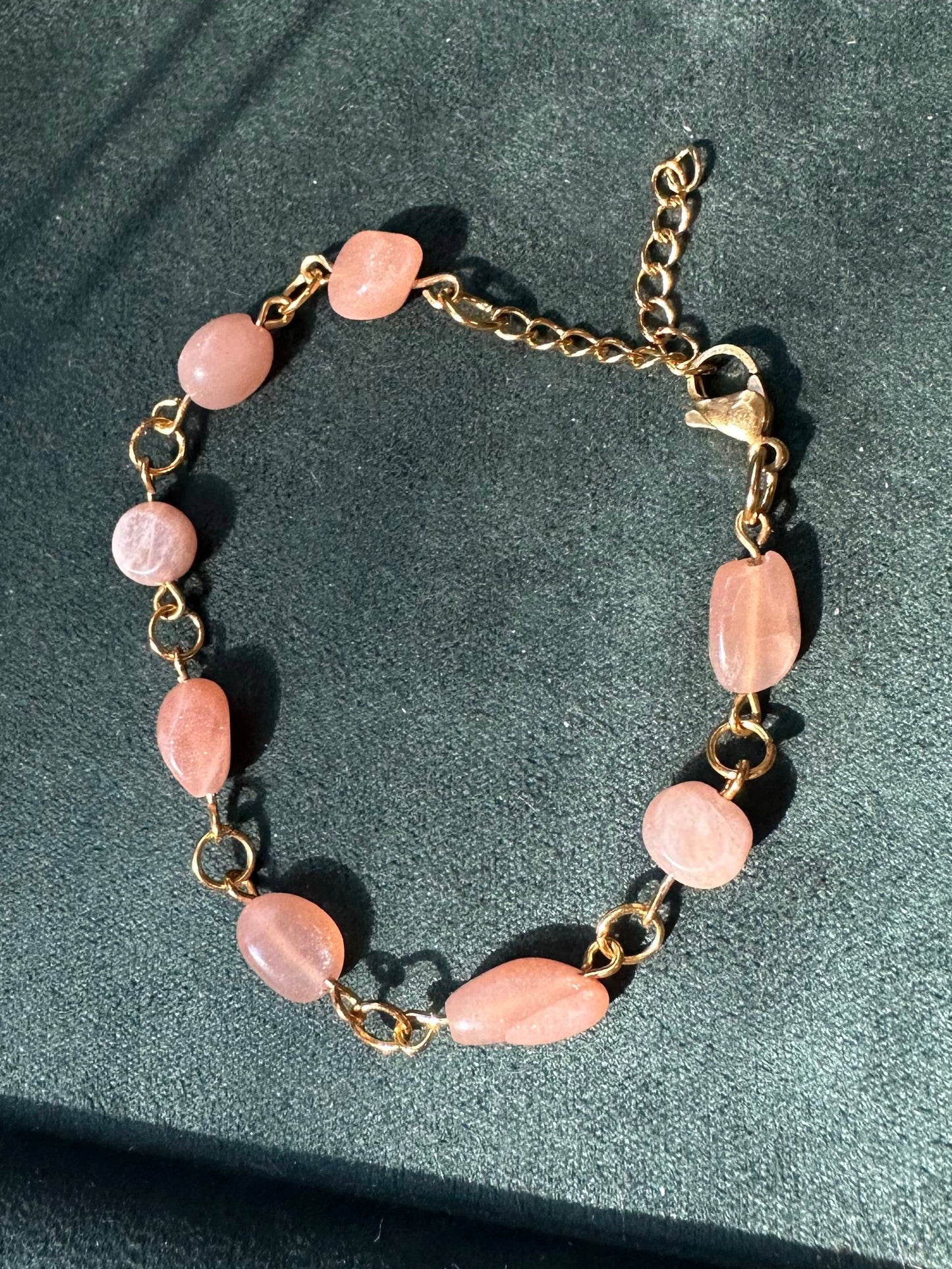 Gemstone Link Bracelet