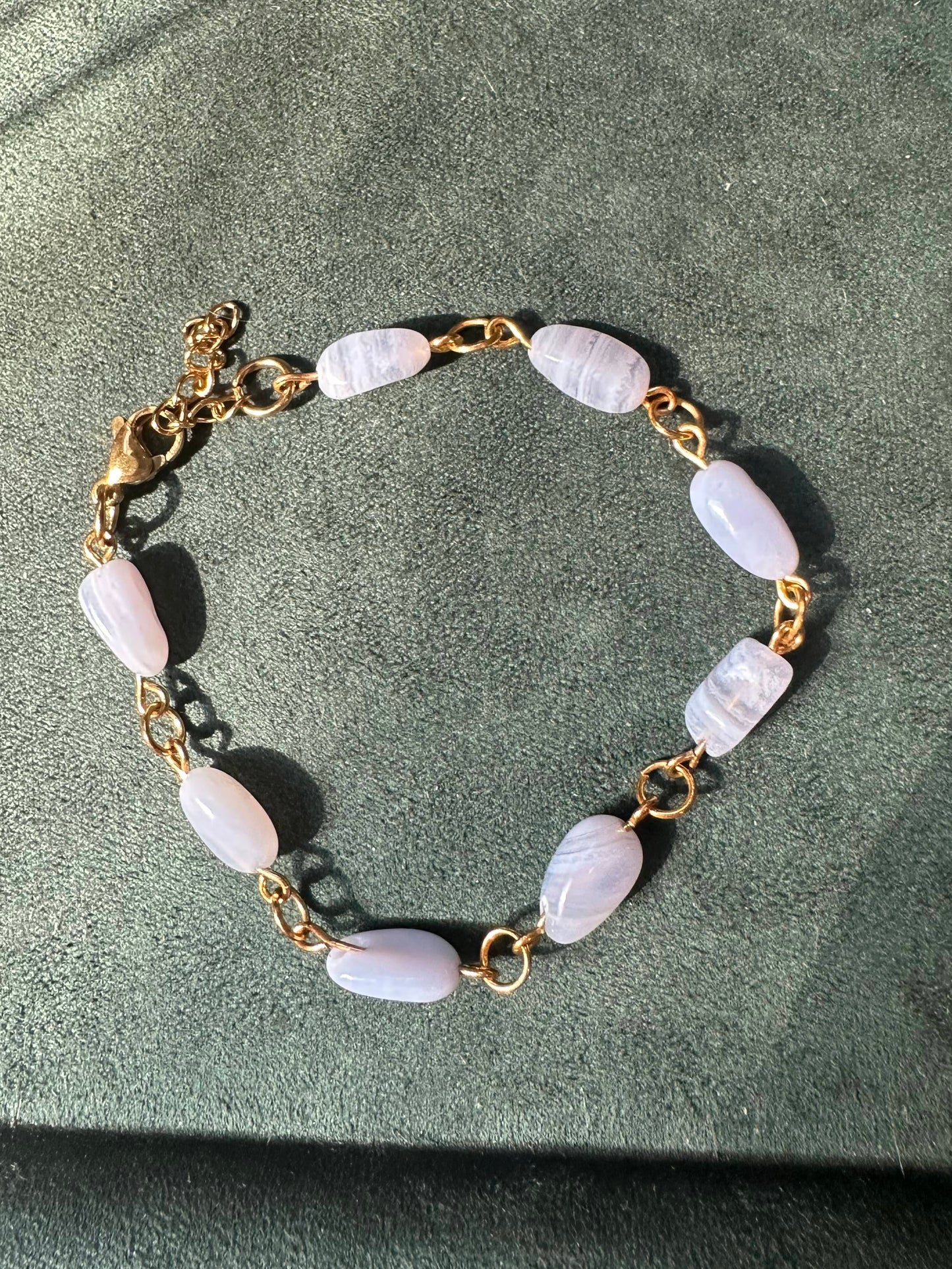 Gemstone Link Bracelet