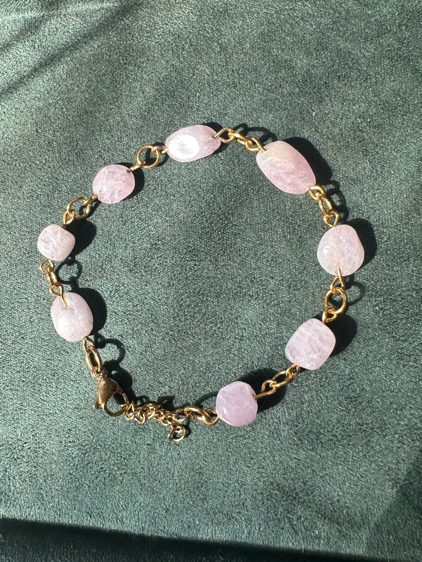 Gemstone Link Bracelet