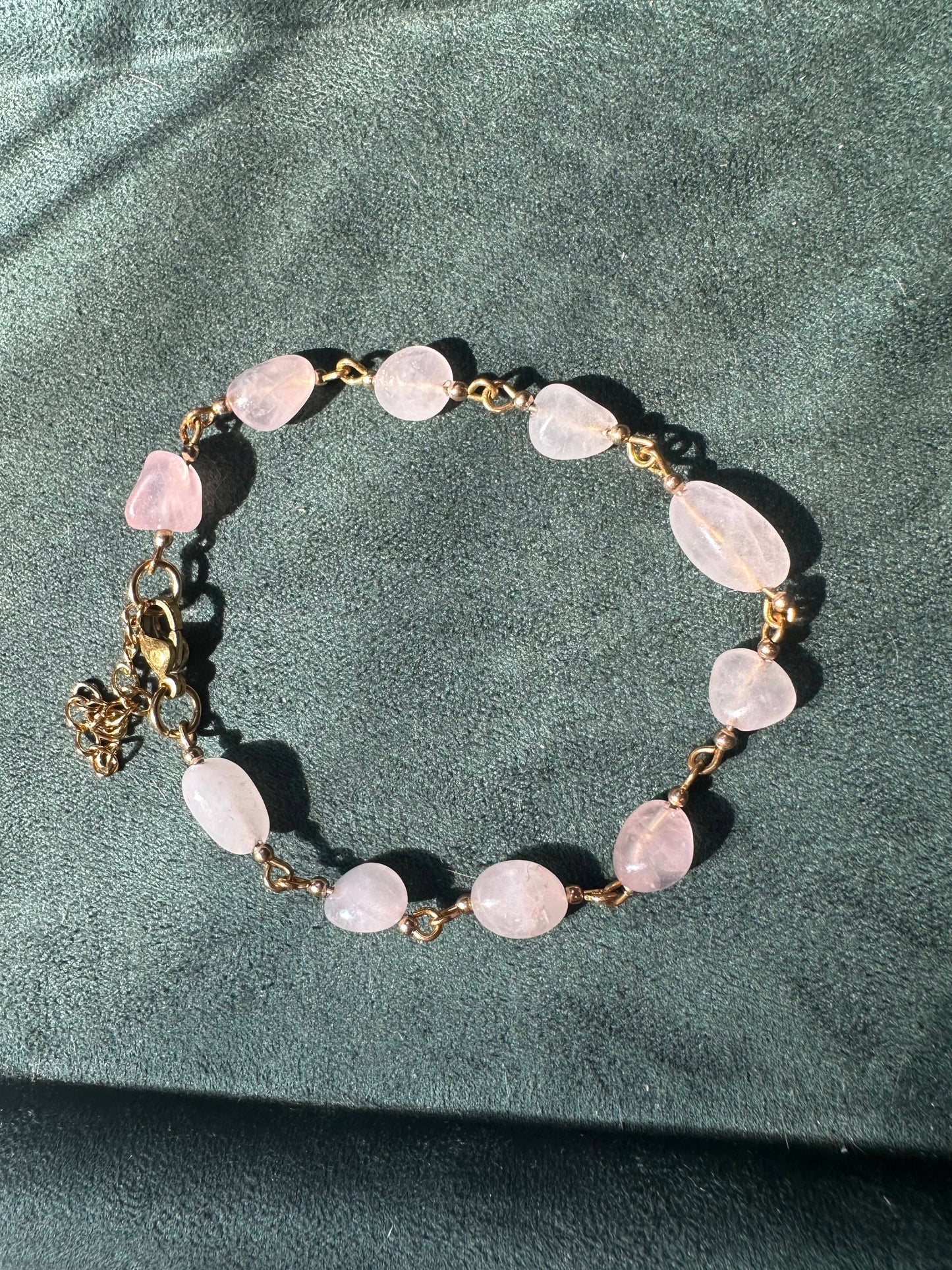 Gemstone Link Bracelet