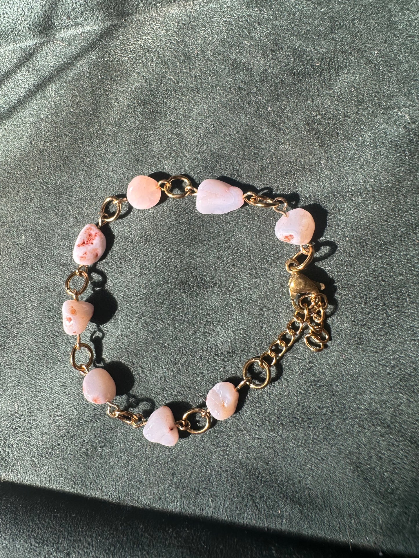 Gemstone Link Bracelet