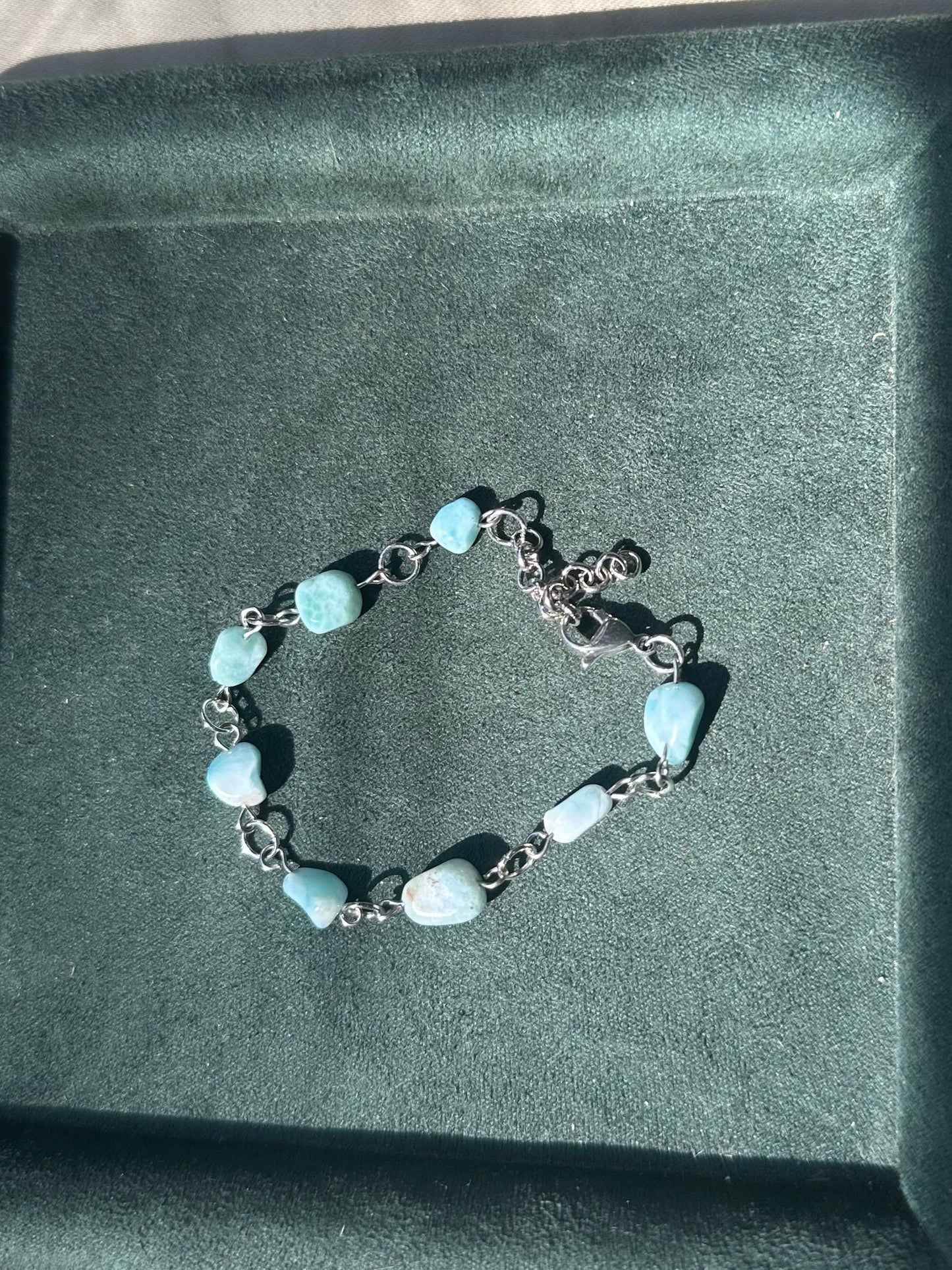 Gemstone Link Bracelet