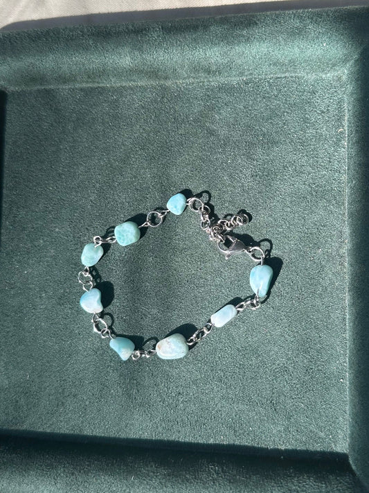 Gemstone Link Bracelet
