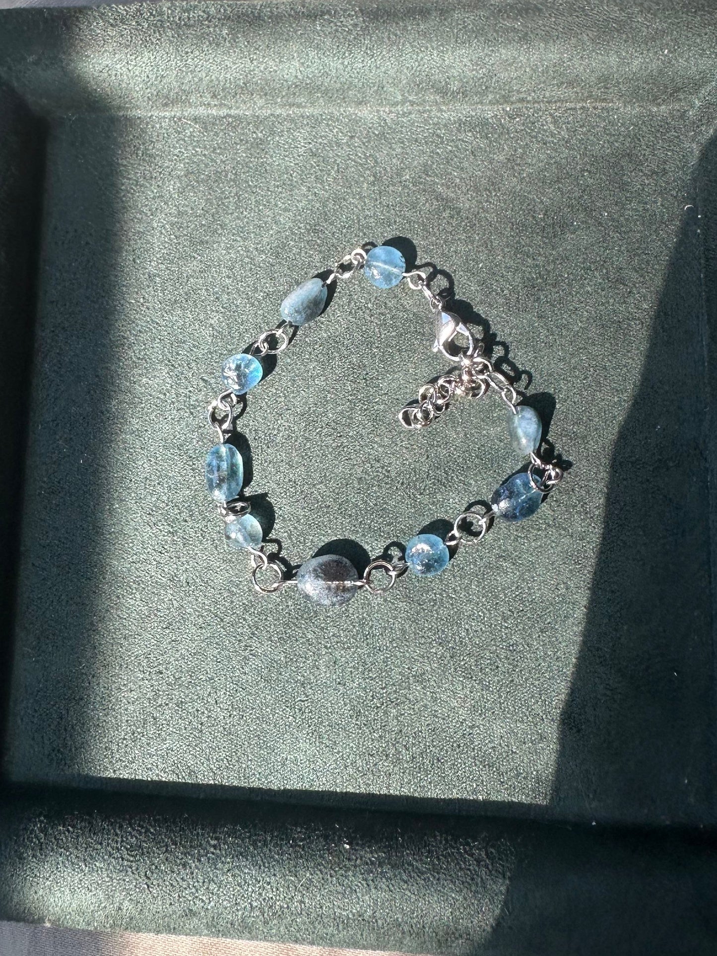 Gemstone Link Bracelet